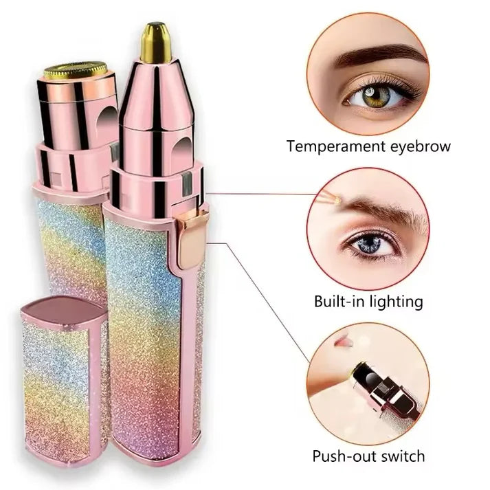 Electric Eyebrow & Face Hair Trimmer For Women