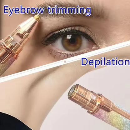 Electric Eyebrow & Face Hair Trimmer For Women